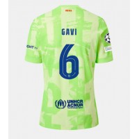 Camisa de time de futebol Barcelona Paez Gavi #6 Replicas 3º Equipamento 2024-25 Manga Curta